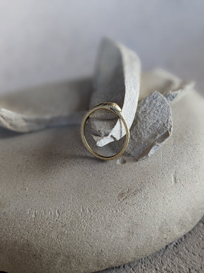 Ouroboros Snake Ring - La Lovely Vintage 