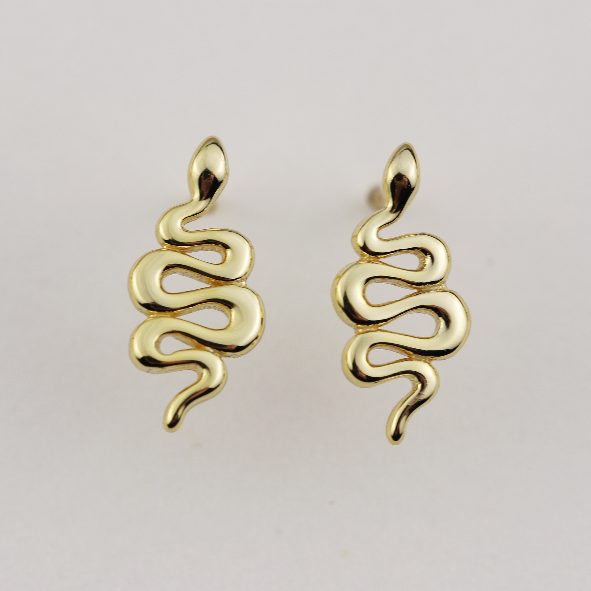 Snake Stud Earrings by La Lovely - La Lovely Vintage 