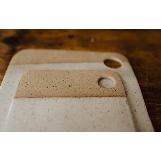 East Wheeling Clayworks - Ceramic Cheese Board