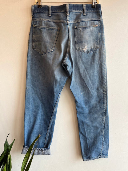 Vintage 1950’s JCP Foremost Half-Selvedge Denim Jeans
