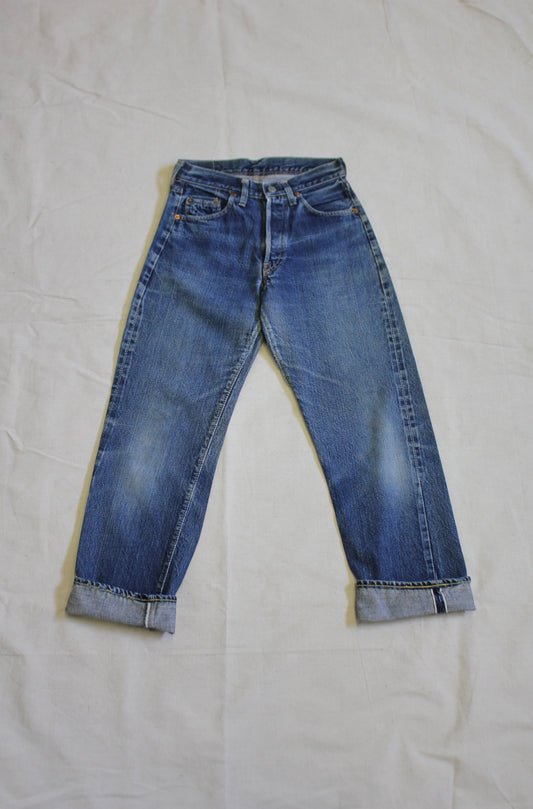 Vintage 1960's "Big E" Levi's Denim 501 Jeans - La Lovely Vintage 