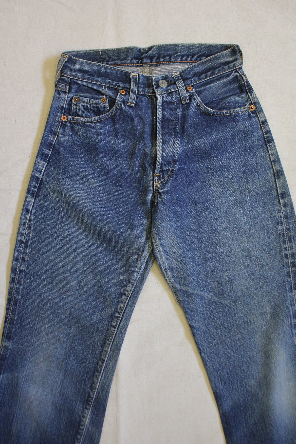 Vintage 1960's "Big E" Levi's Denim 501 Jeans - La Lovely Vintage 