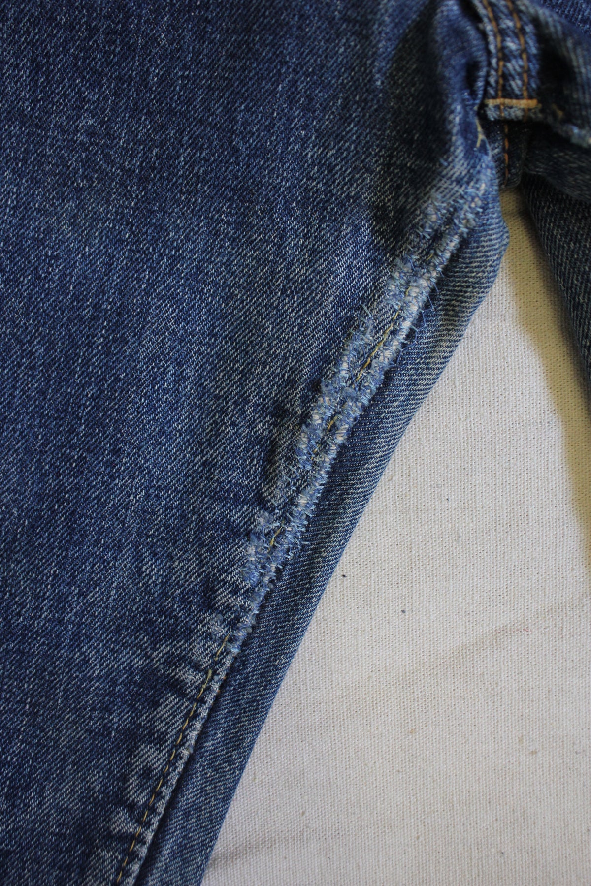 Vintage 1960's "Big E" Levi's Denim 501 Jeans - La Lovely Vintage 