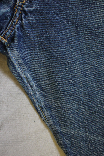Vintage 1960's "Big E" Levi's Denim 501 Jeans - La Lovely Vintage 