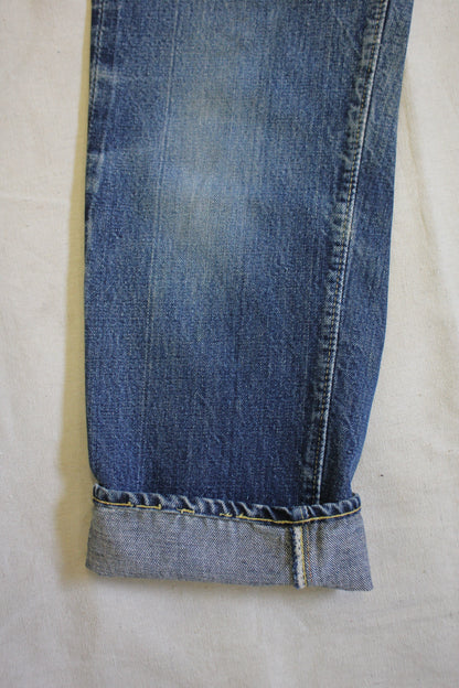 Vintage 1960's "Big E" Levi's Denim 501 Jeans - La Lovely Vintage 