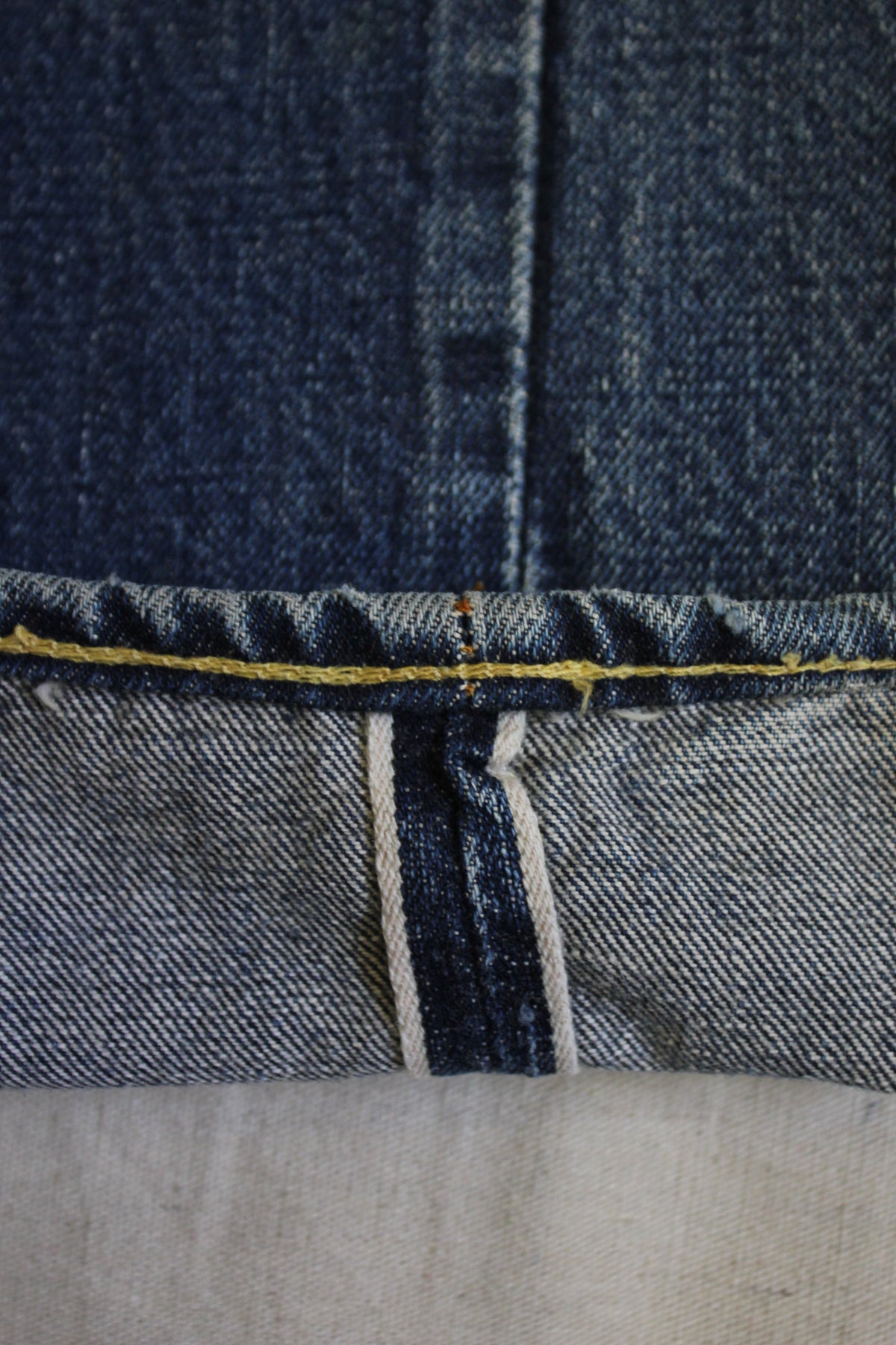 Vintage 1960's "Big E" Levi's Denim 501 Jeans - La Lovely Vintage 