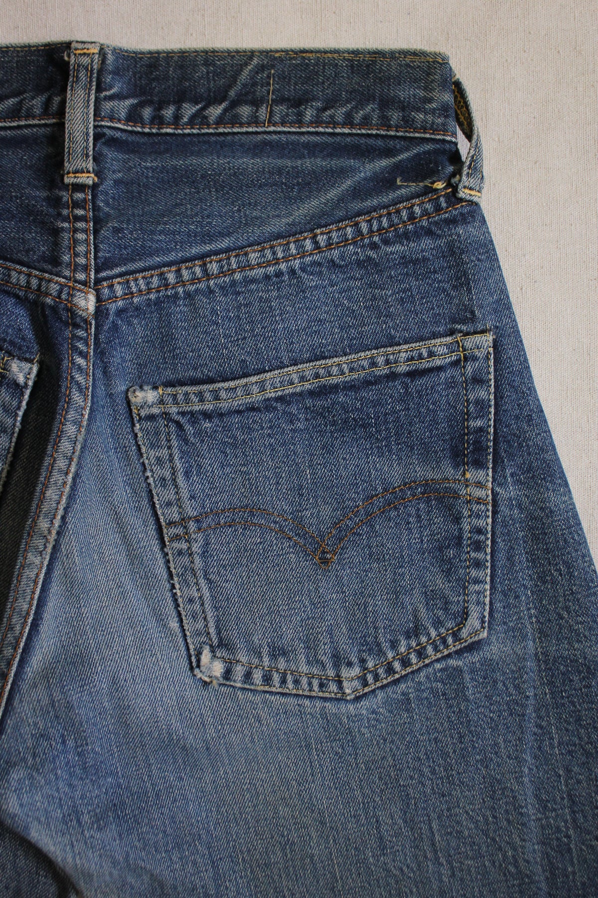 Vintage 1960's "Big E" Levi's Denim 501 Jeans - La Lovely Vintage 