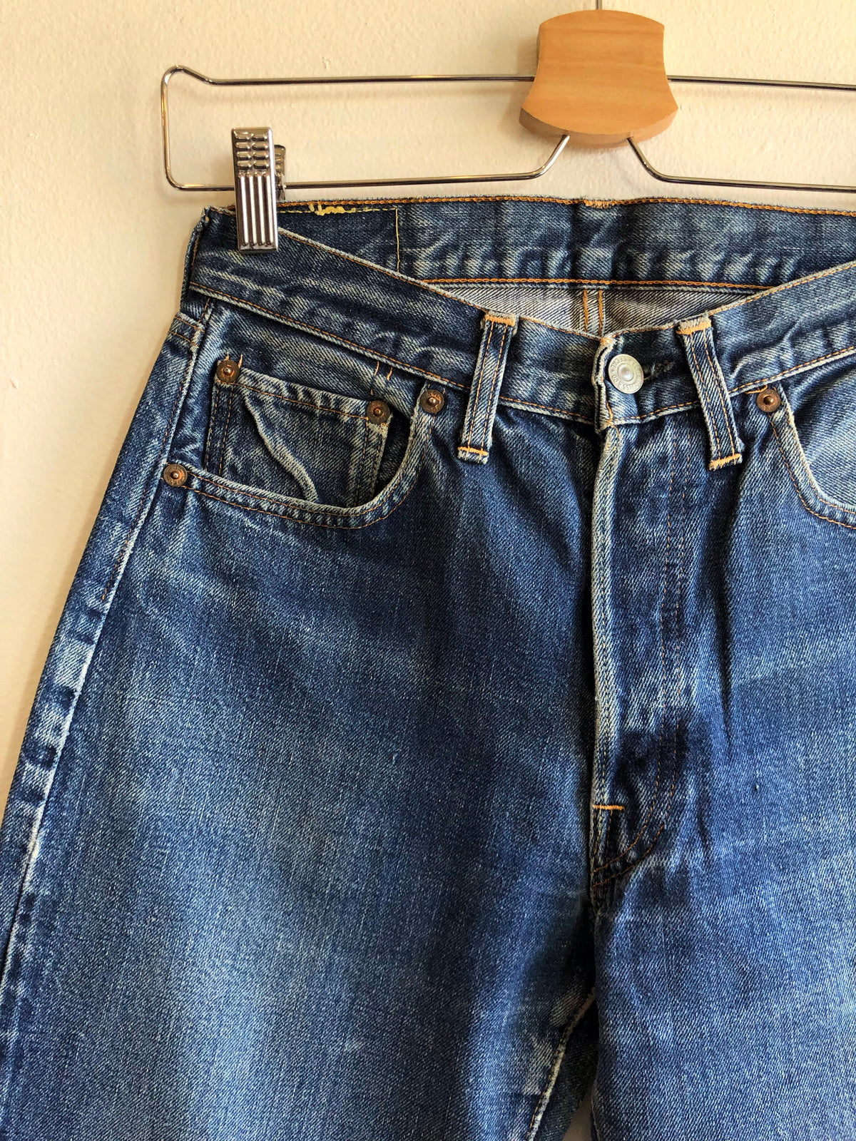 Vintage 1960’s Levi’s “Big E” 501 Selvedge Denim Jeans