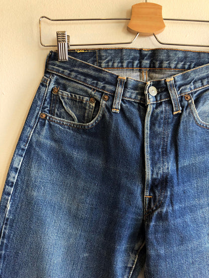 Vintage 1960’s Levi’s “Big E” 501 Selvedge Denim Jeans