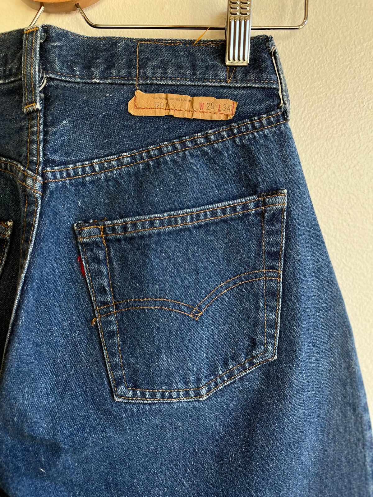 Vintage 1980’s Levi’s 501 Selvedge Denim Jeans