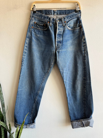 Vintage 1980’s Levi’s 501 Selvedge Denim Jeans