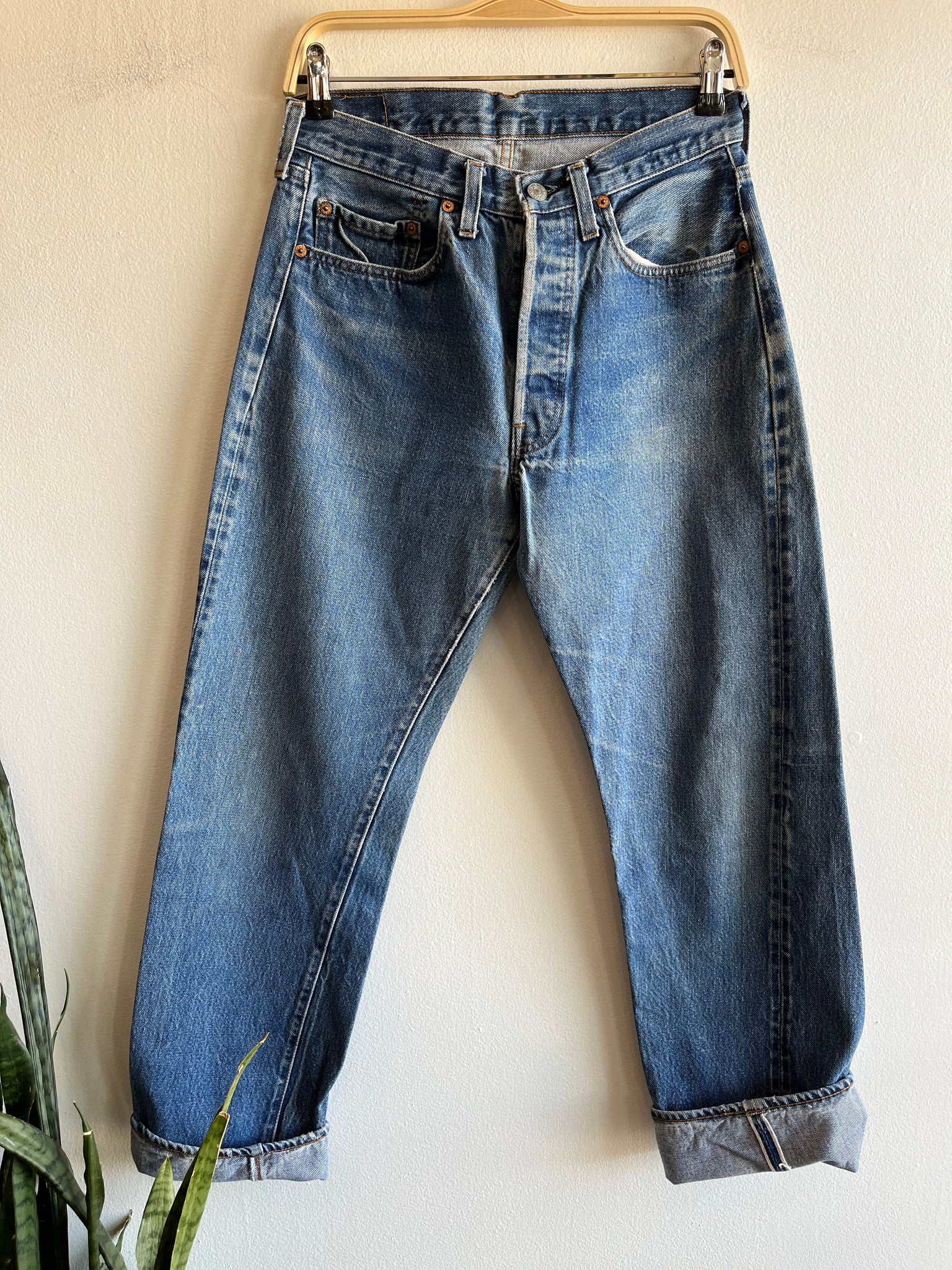 Vintage 1980’s Levi’s 501 Selvedge Denim Jeans