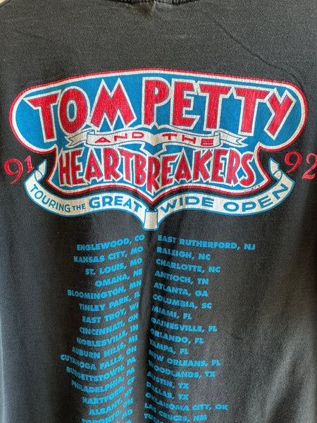 Vintage 1991 Tom Petty and the Heartbreakers Tour T-Shirt