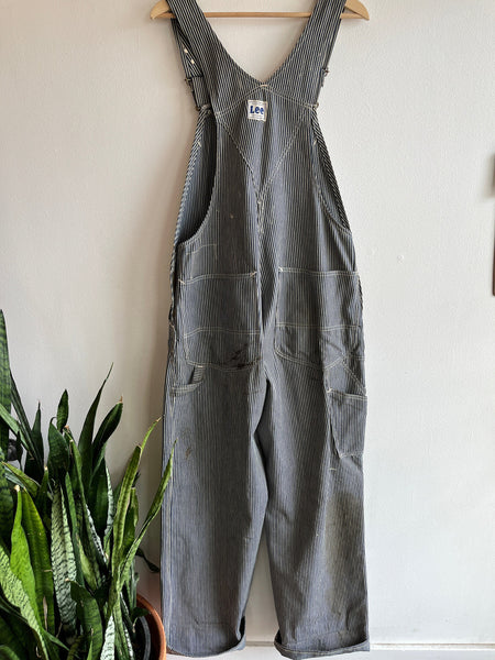 Vintage 1950’s lee hickory stripe denim overalls