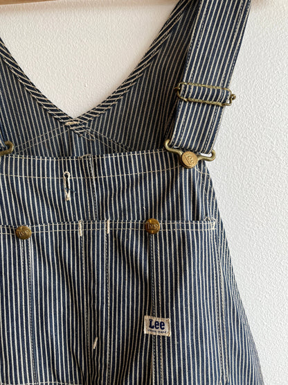 Vintage 1950’s lee hickory stripe denim overalls
