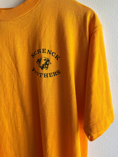 Vintage 1970’s schenck panthers t-shirt