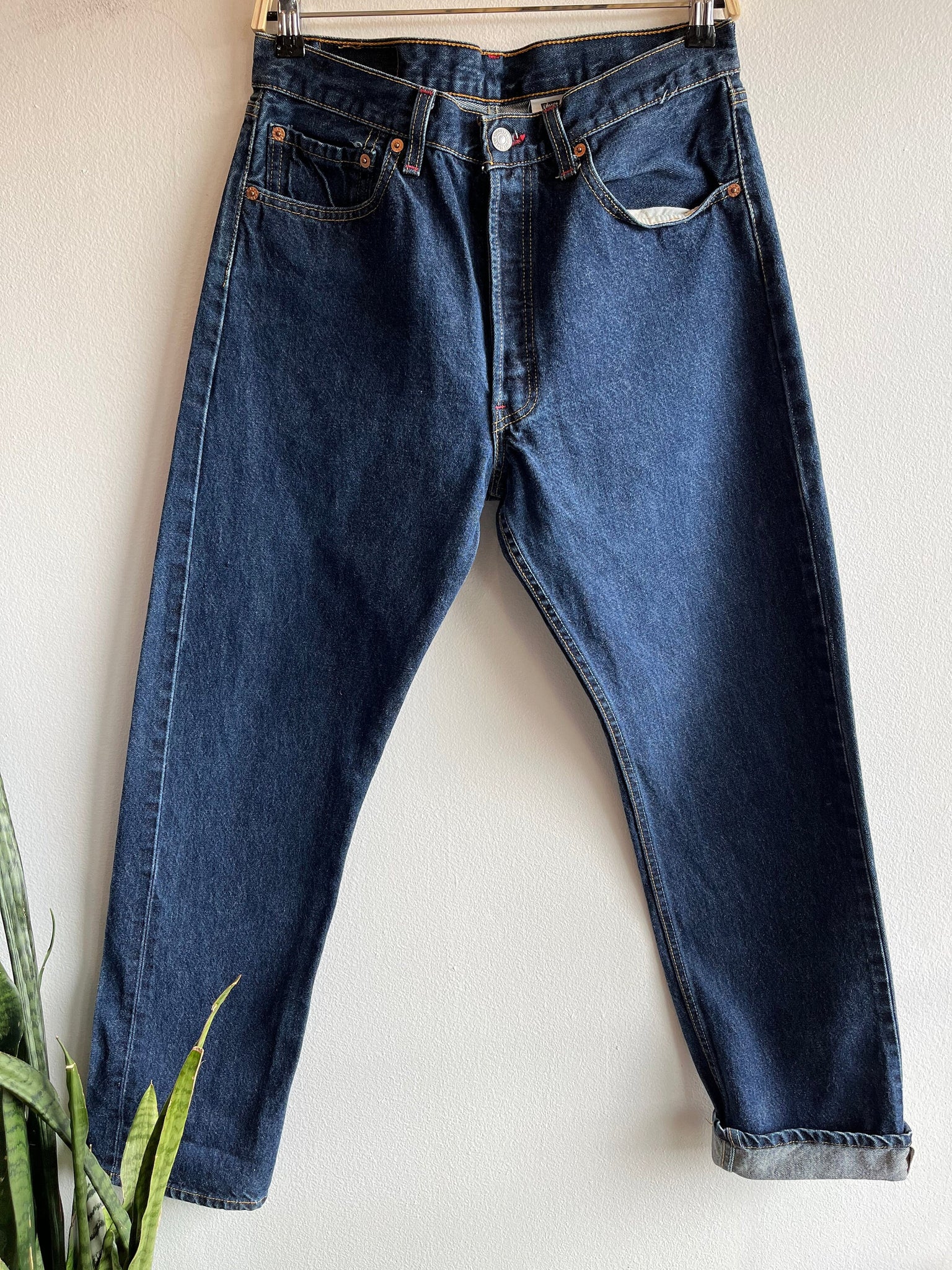 Vintage 1990’s levi’s 501 selvedge denim jeans