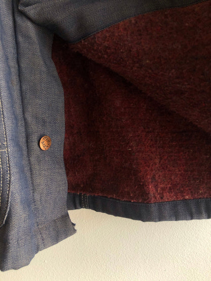 Vintage 1960/1970’s big mac blanket-lined chore coat - La Lovely Vintage 