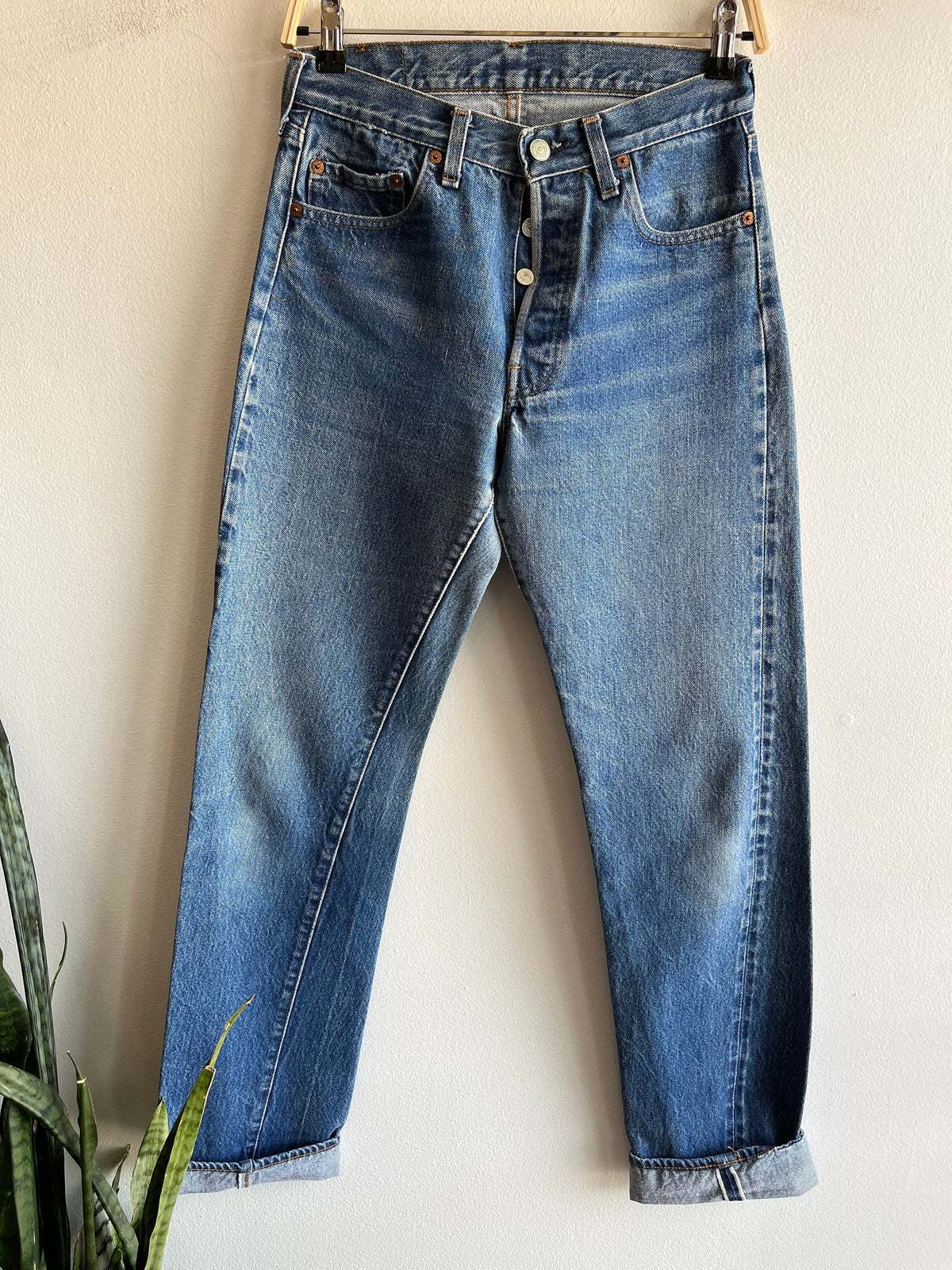 Vintage 1980’s Levi’s 501 Selvedge Denim Jeans - La Lovely Vintage 