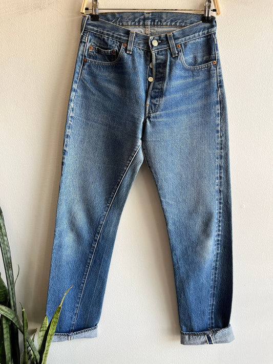 Vintage 1980’s Levi’s 501 Selvedge Denim Jeans - La Lovely Vintage 