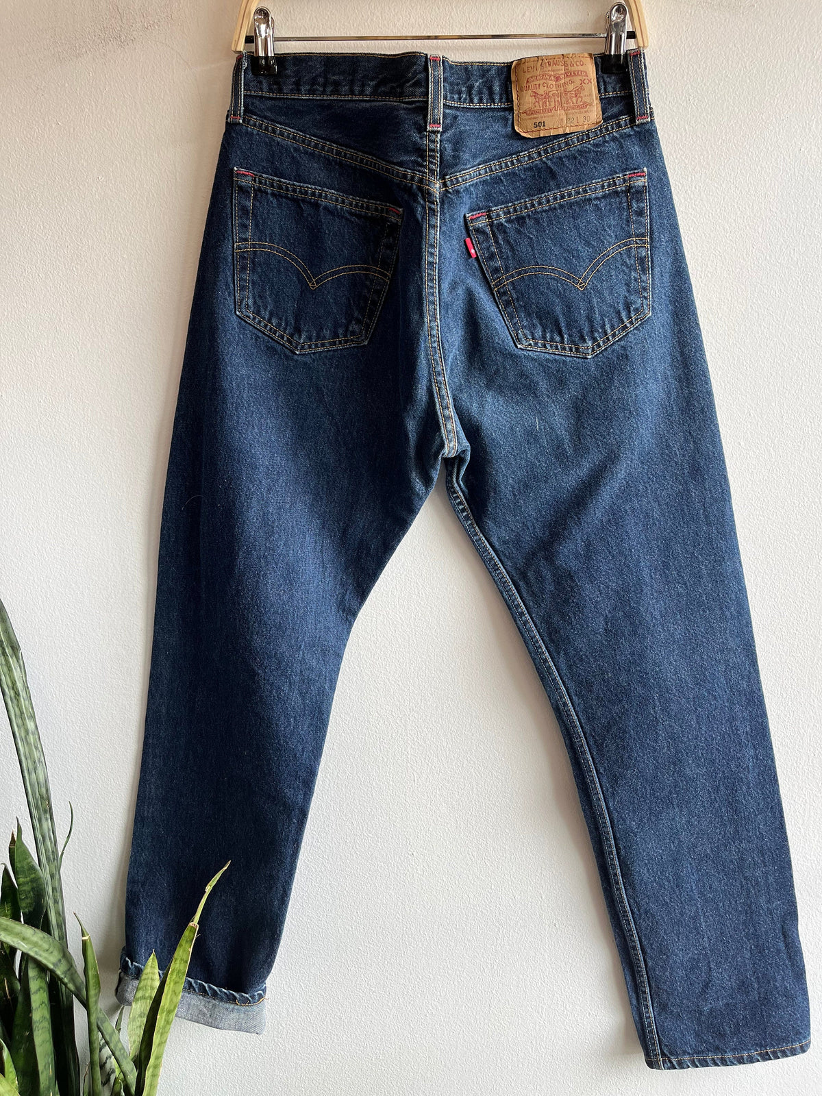 Vintage 1990’s levi’s 501 selvedge denim jeans