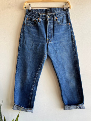 Vintage 1980’s levi’s 501 selvedge denim jeans