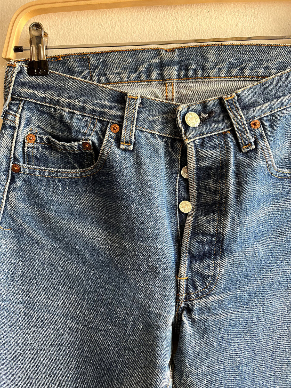 Vintage 1980’s Levi’s 501 Selvedge Denim Jeans - La Lovely Vintage 