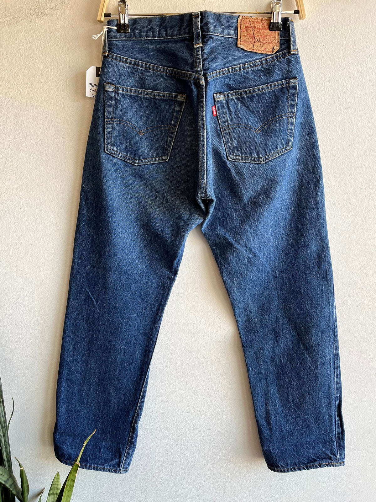 Vintage 1980’s levi’s 501 selvedge denim jeans