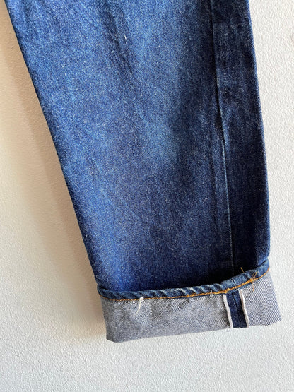 Vintage 1980’s levi’s 501 selvedge denim jeans - La Lovely Vintage 