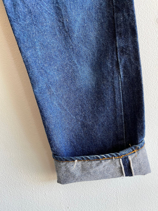 Vintage 1980’s levi’s 501 selvedge denim jeans - La Lovely Vintage 