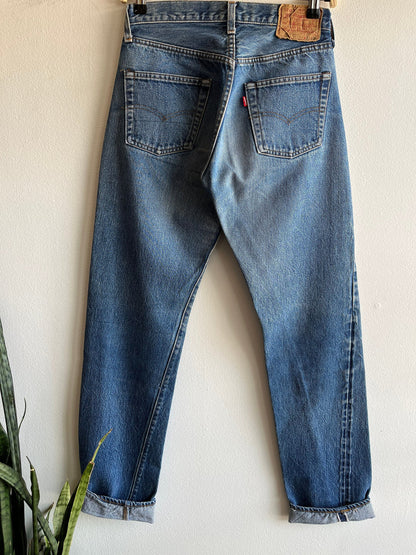 Vintage 1980’s Levi’s 501 Selvedge Denim Jeans - La Lovely Vintage 