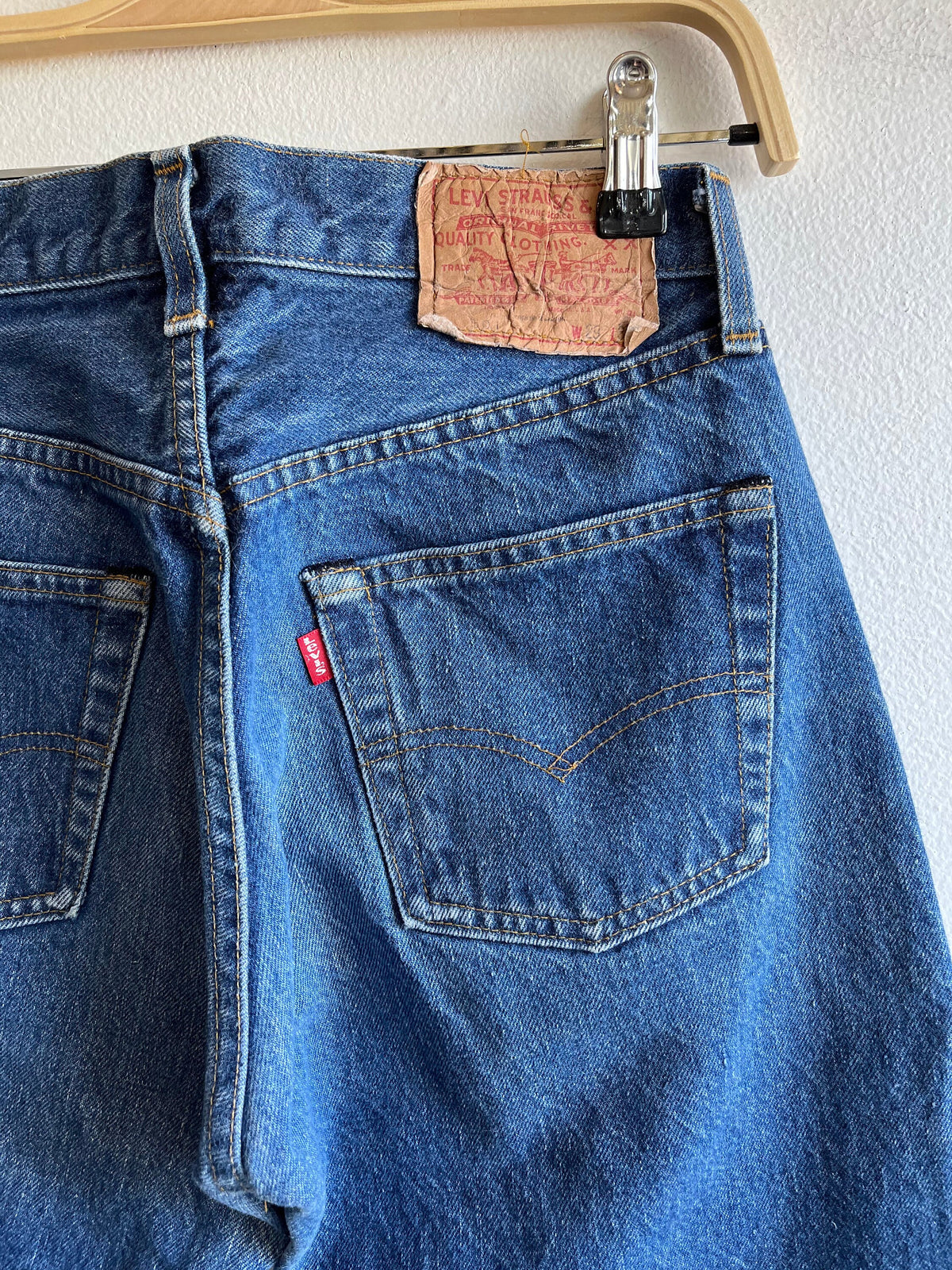 Vintage 1980’s levi’s 501 selvedge denim jeans