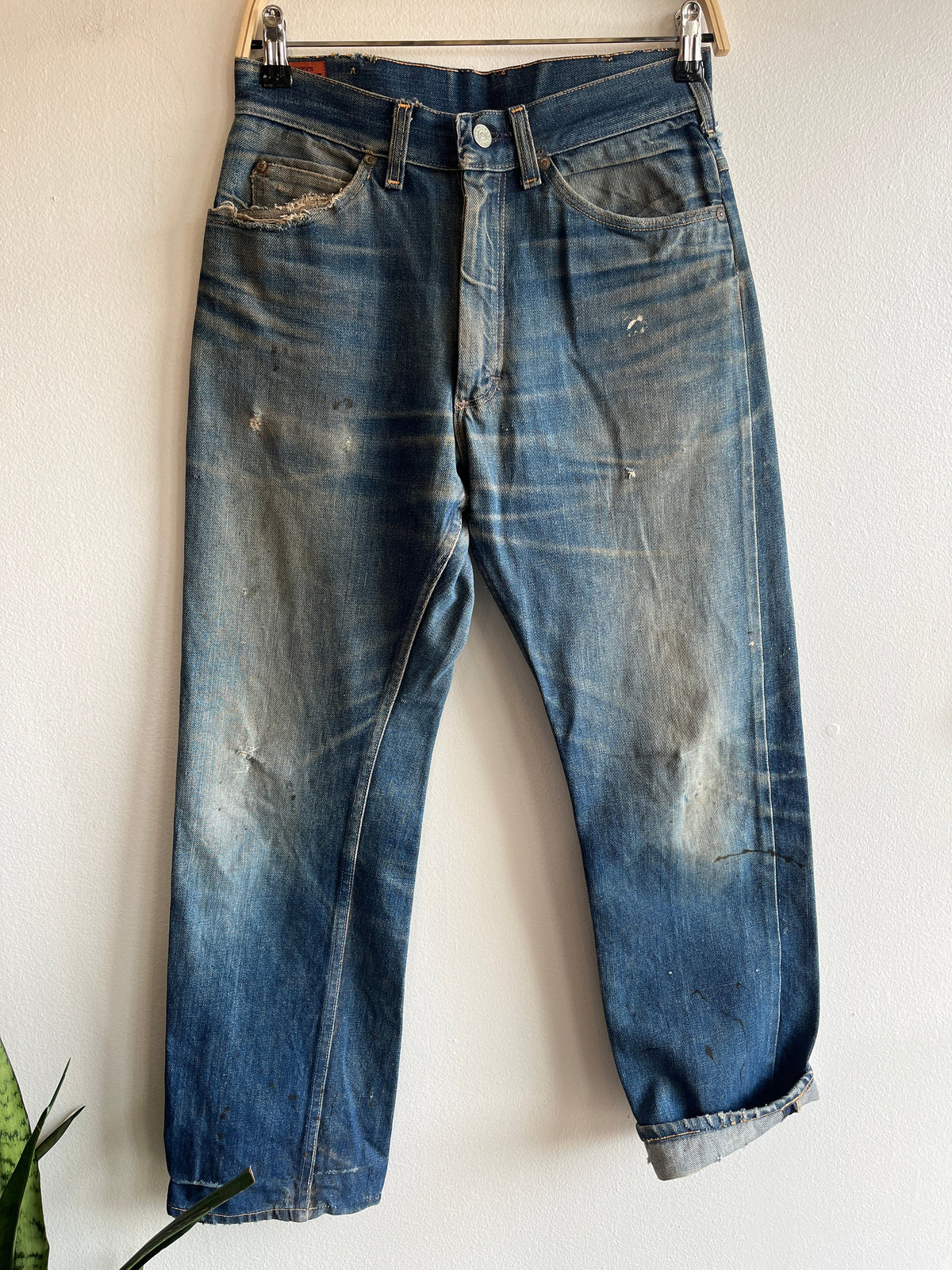 Vintage 1950’s Foremost Half Selvedge Denim Jeans