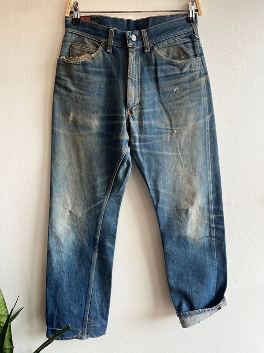 Vintage 1950’s Foremost Half Selvedge Denim Jeans