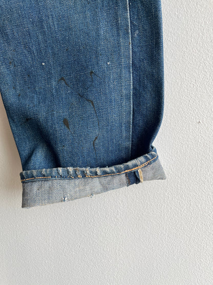 Vintage 1950’s Foremost Half Selvedge Denim Jeans