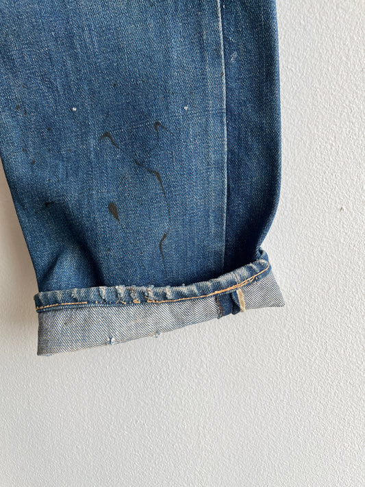 Vintage 1950’s Foremost Half Selvedge Denim Jeans