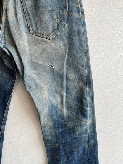 Vintage 1950’s Foremost Half Selvedge Denim Jeans