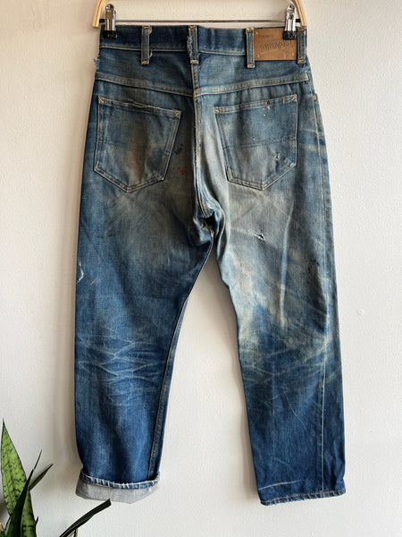 Vintage 1950’s Foremost Half Selvedge Denim Jeans