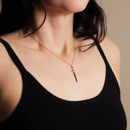 Dagger Necklace - La Lovely Vintage 