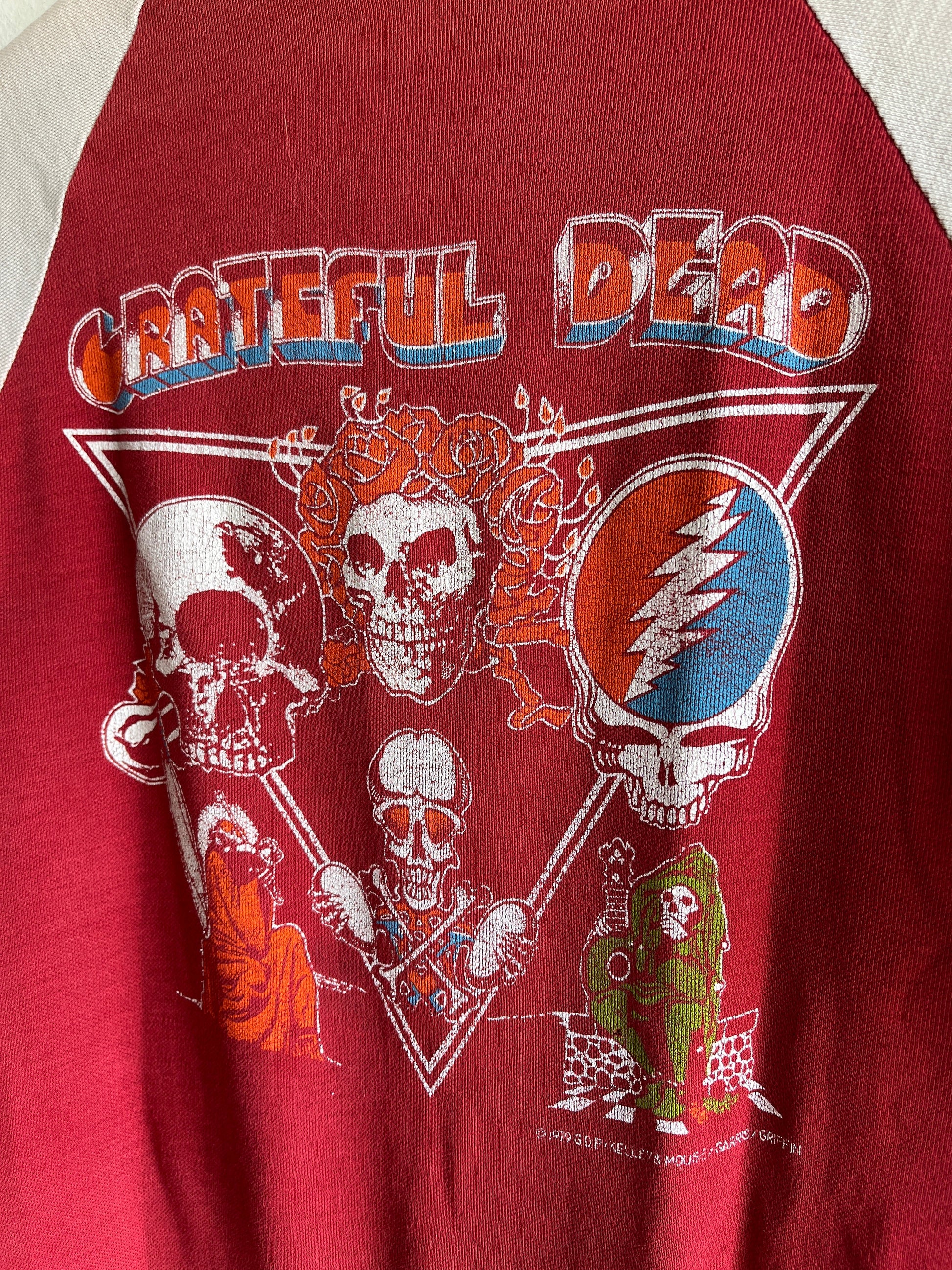 Vintage 1979 Grateful Dead 3/4 Sleeve T-Shirt - La Lovely Vintage 