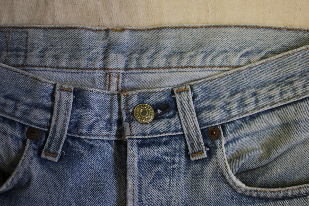 Vintage 1980's Levis 501 Selvedge Denim Jeans - La Lovely Vintage 