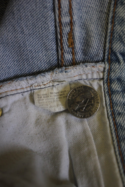 Vintage 1980's Levis 501 Selvedge Denim Jeans - La Lovely Vintage 
