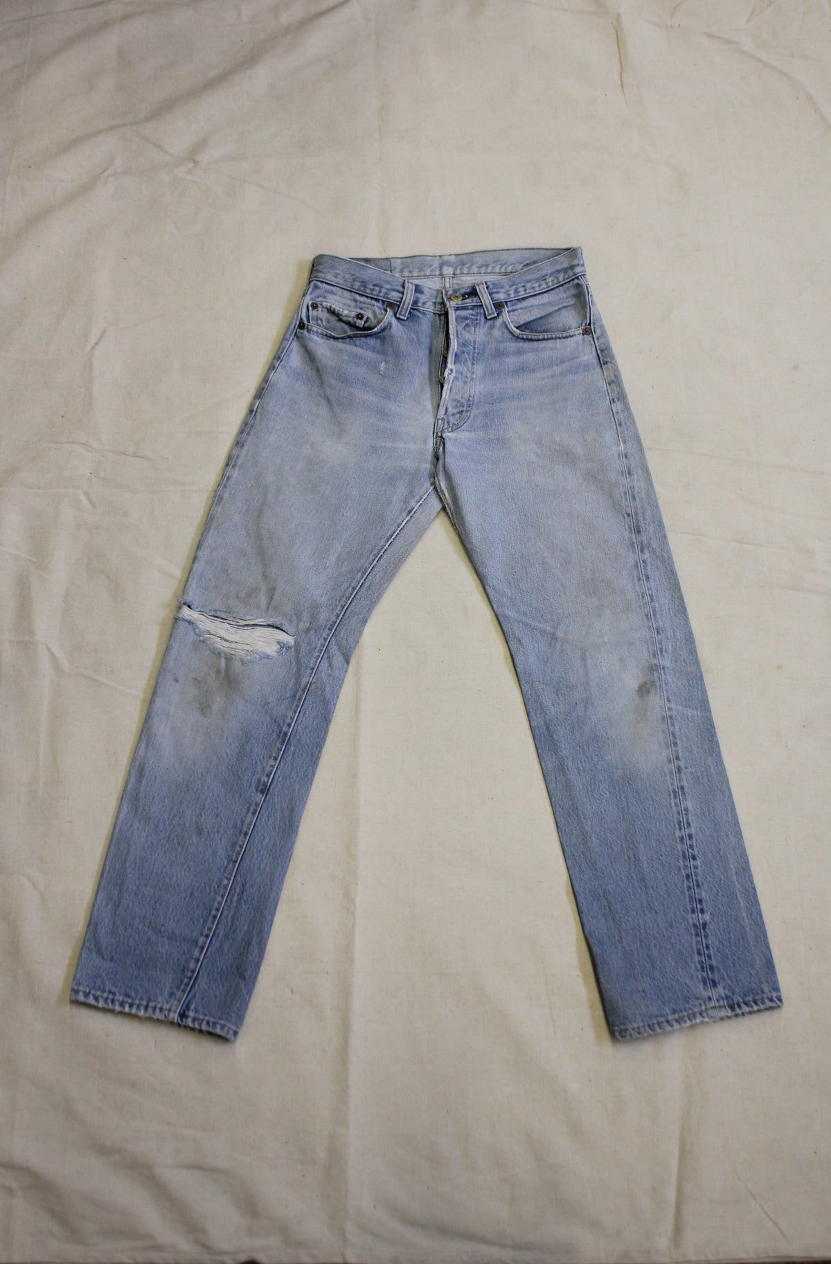 Vintage 1980's Levis 501 Selvedge Denim Jeans - La Lovely Vintage 