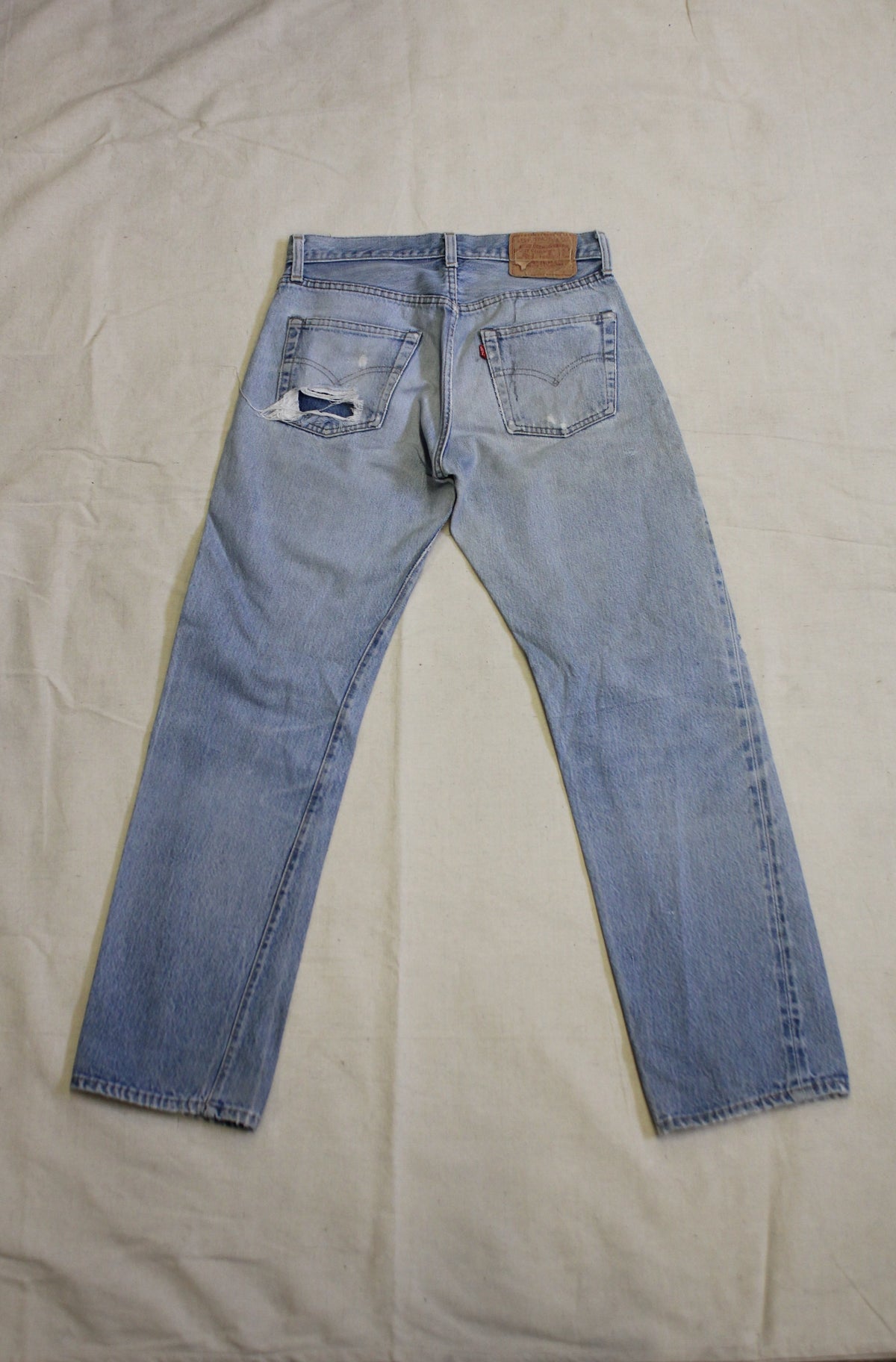 Vintage 1980's Levis 501 Selvedge Denim Jeans - La Lovely Vintage 