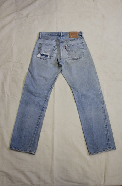 Vintage 1980's Levis 501 Selvedge Denim Jeans - La Lovely Vintage 