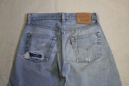 Vintage 1980's Levis 501 Selvedge Denim Jeans - La Lovely Vintage 