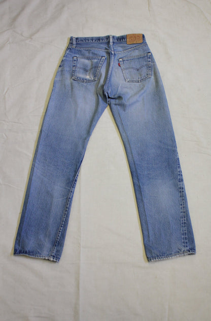Vintage 1980's Levis 501 Selvedge Denim Jeans - La Lovely Vintage 