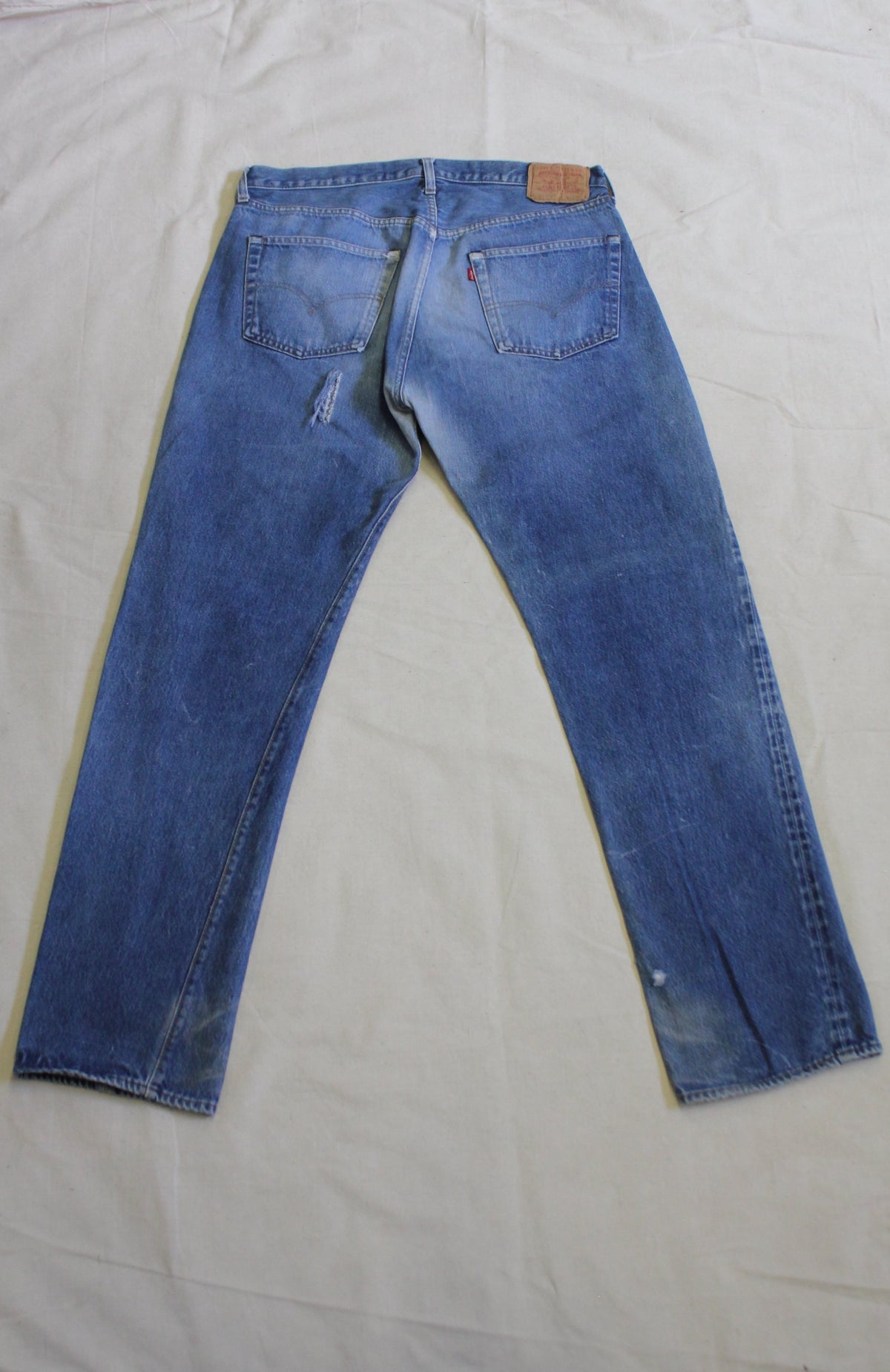 Vintage 1980's Levis 501 Selvedge Denim Jeans - La Lovely Vintage 