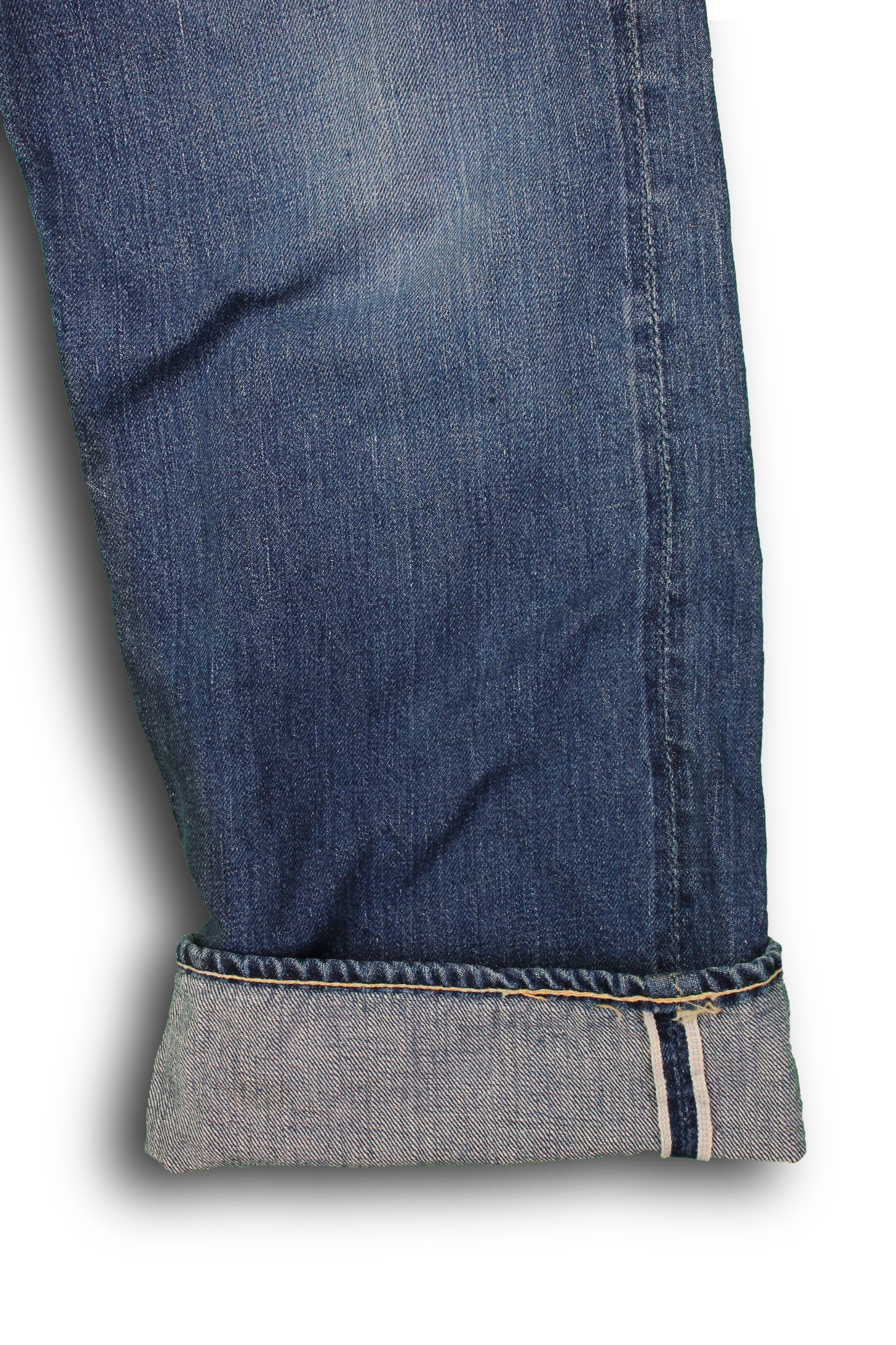 Vintage 1950s Levi's “Big E” Hidden Rivet 701 Selvedge Denim Jeans - La Lovely Vintage 