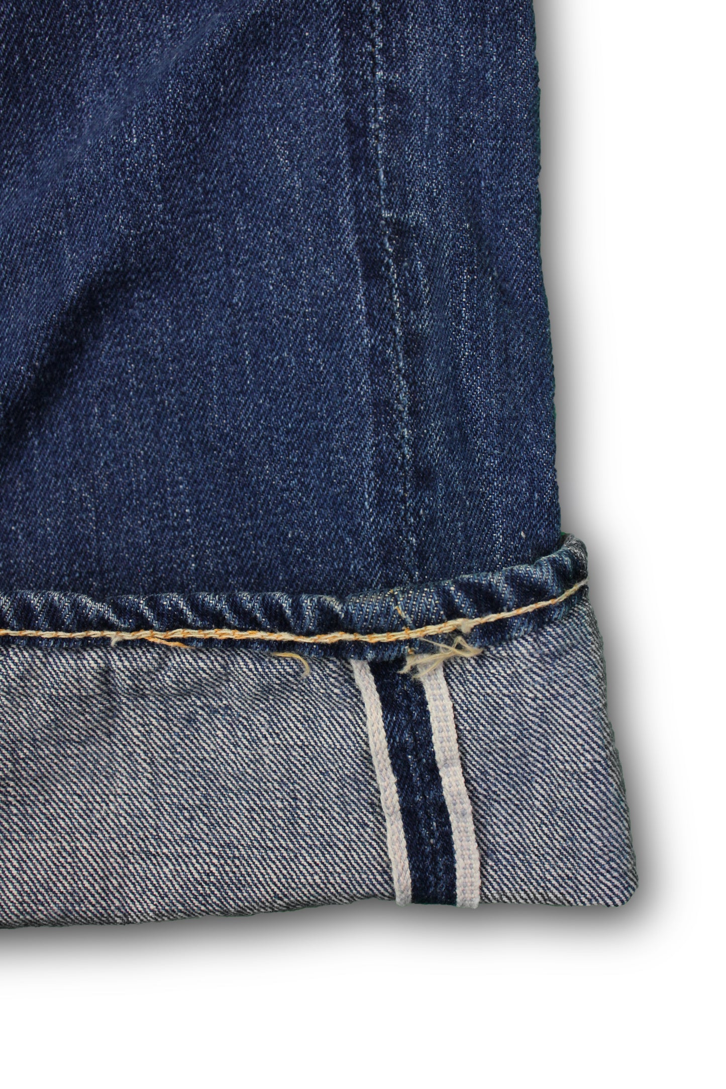 Vintage 1950s Levi's “Big E” Hidden Rivet 701 Selvedge Denim Jeans - La Lovely Vintage 